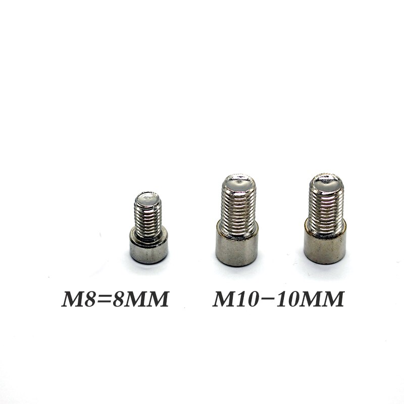 Pour SUZUKI GSX-S750 GSX-S1000 SV 400 SV650 SV 650 DL650 v-strom rétroviseurs moto rallonge adaptateur d'extension 10MM