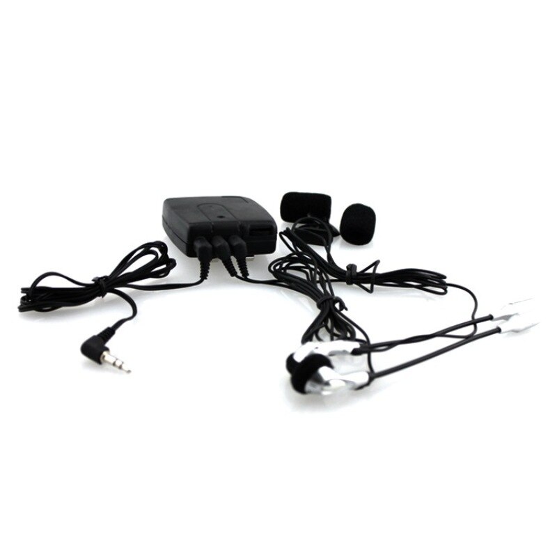 Hjelm kommunikationssystem 2- vejs motorcykel intercom headset intercomunicadores de motos  mp3 gps til harley davidson