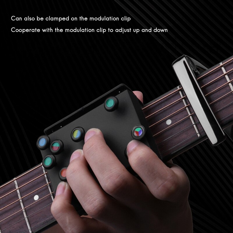 Gitaar Akkoord Assist Gitaar Akkoord Assist Voor Beginners Gitaar Akkoord Trainer Met 11 Knoppen