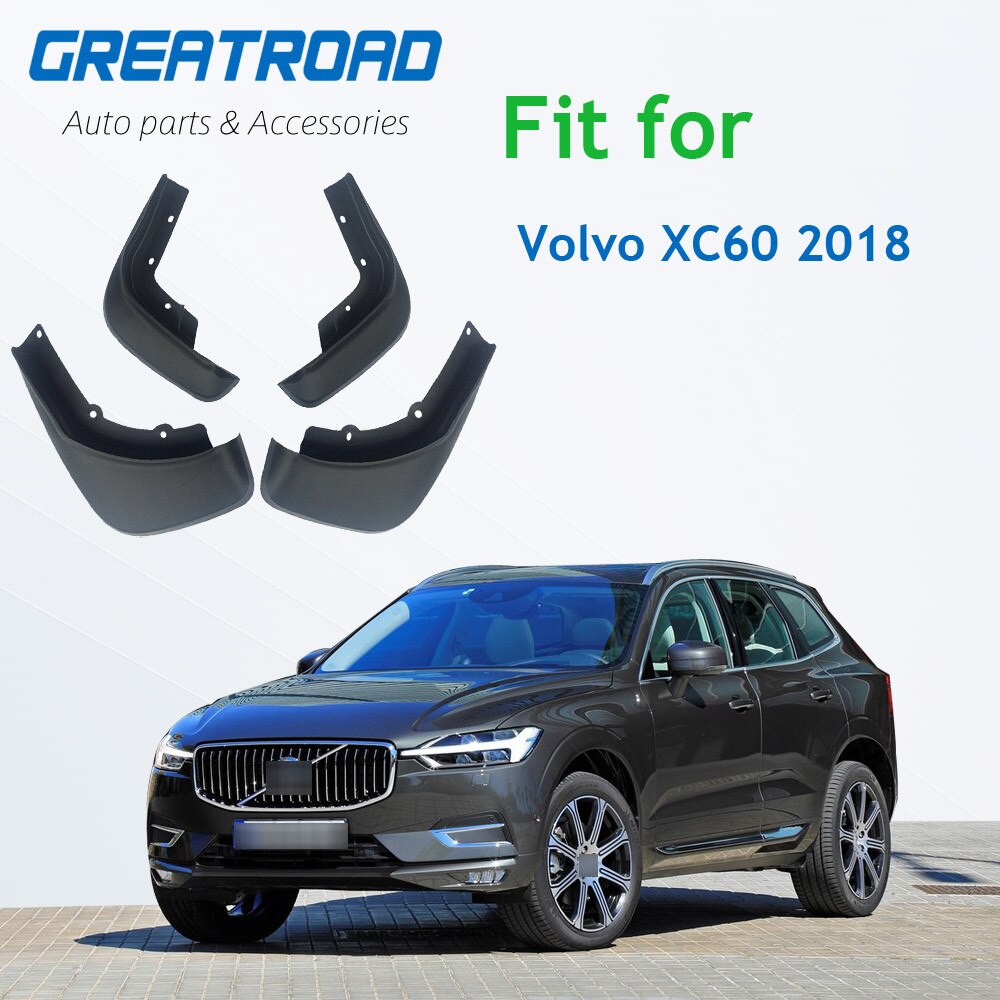 Car Mud Flaps For Volvo C30 S40 S60 S80 XC40 XC60 XC90 V40 V60 Mudflaps Splash Guards Mud Flap Mudguards Fender Styling: xc60 2018
