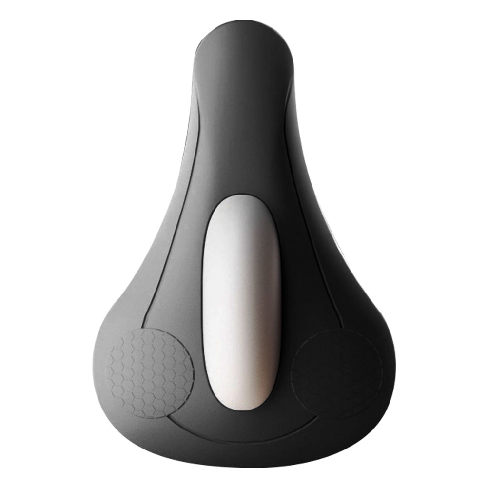 Elektrischer Beckenbodenmuskeltrainer Typ C, wiederaufladbar, Kegel-Training, Massagekissen, Sphincter, Blasentrainer für Männer und Frauen: Black