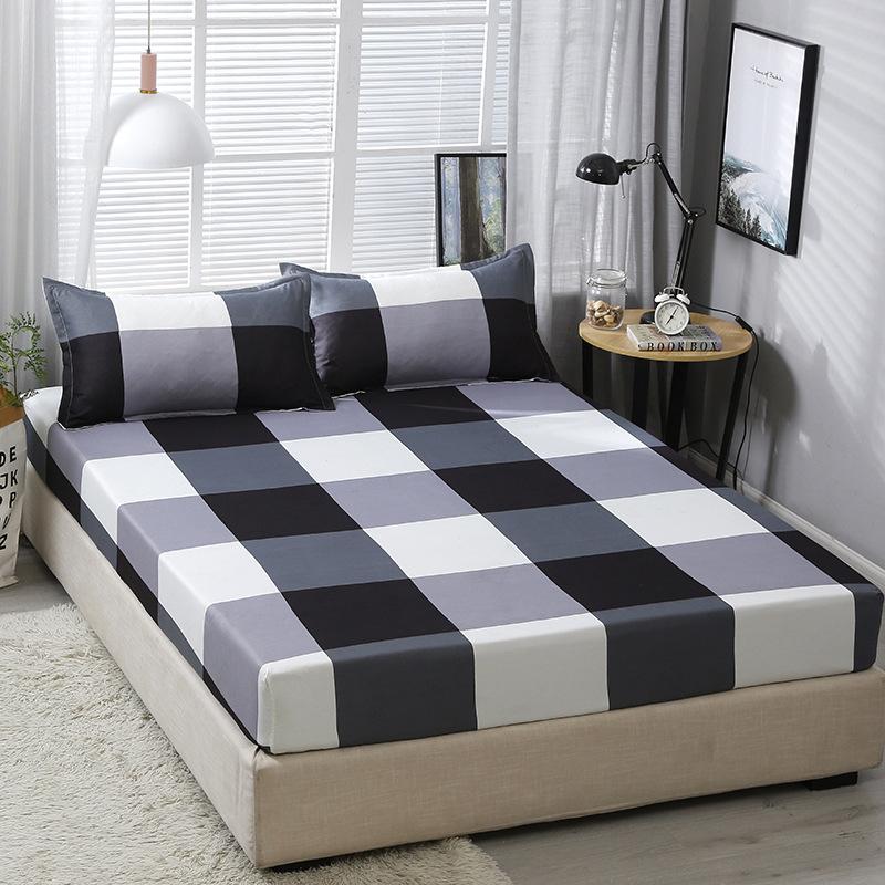 25 100% Polyester fruits/Plaid imprimé drap housse doux lit matelas couverture élastique élastique élastique imprimé drap de lit
