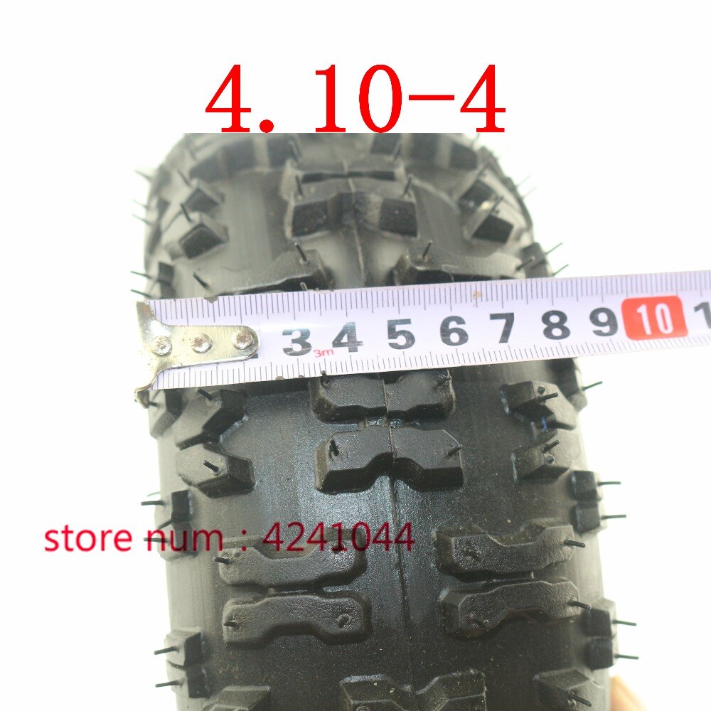 4,10-4 reifen 4.10/3,50-4 410/350-4 ATV Quad Go Kart 47cc 49cc Chunky 4,10-4 reifen innenrohr Fit Alle Modelle 3,50-4 4"