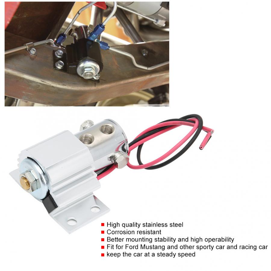 brake line Brake Line Lock Kit Roll Control Fuse Holder Universal Brake Line Fit for Ford Mustang Brake Cables Stainless Steel