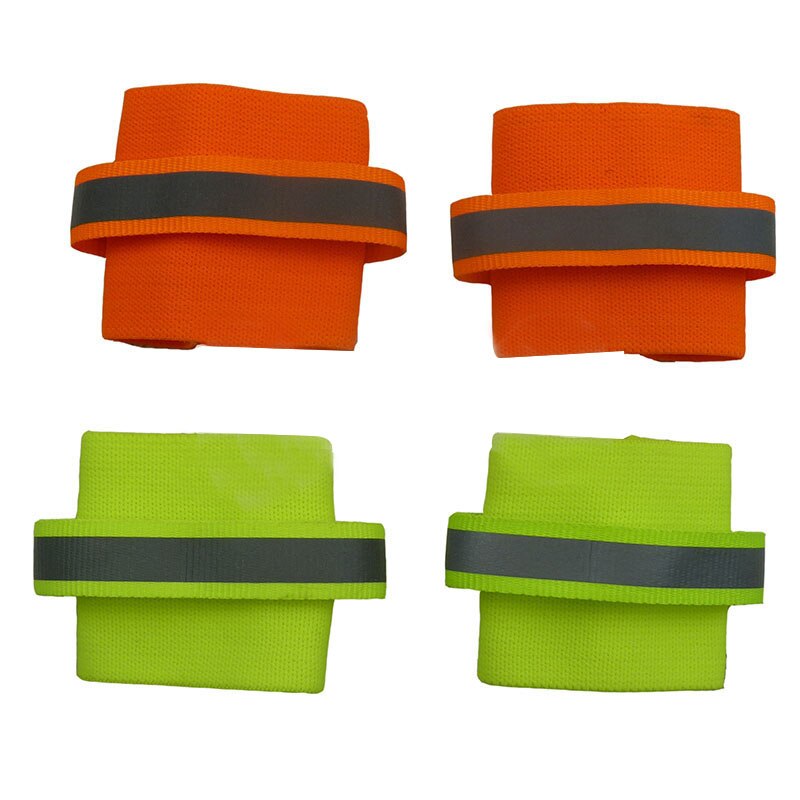 2pc handledsband andas hund husdjur handledsskydd glödande säkerhet husdjursprodukter reflekterande handledsband för hund husdjur säkerhet benomslag