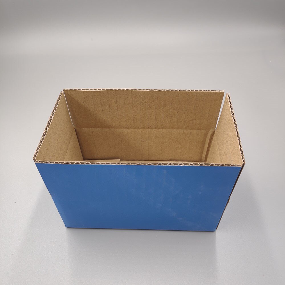 13*8*9cm 50 stücke bunte verrotten rosa schwarz grün gelb kleine Karton Verpackung Kasten, wellpappe Kasten: Blau