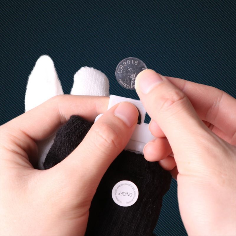 1 paar Halloween Bunte Blinkende LED Finger Handschuhe Geist Festival Grusel Kühlen Spaß Spielzeug Party unheimlich Cosplay Kostüm Profi