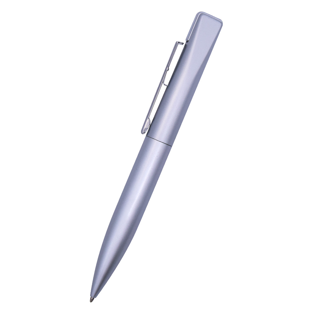 USB-Stick 32 GB Kugelschreiber Metall Pen Drive 64GB Stick 16GB 8GB 4GB Usb 2,0 Flash Memoria Usb Disk für Business: Silver / 32GB