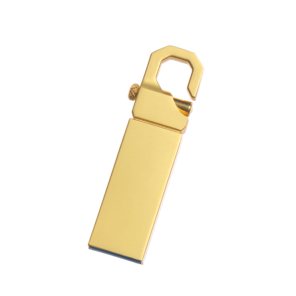 Usb 2.0 32gb metallflashminnen minnessticka höghastighets nyckelpenna uppgradering externt lagringsminne expandera u disk: Guld-