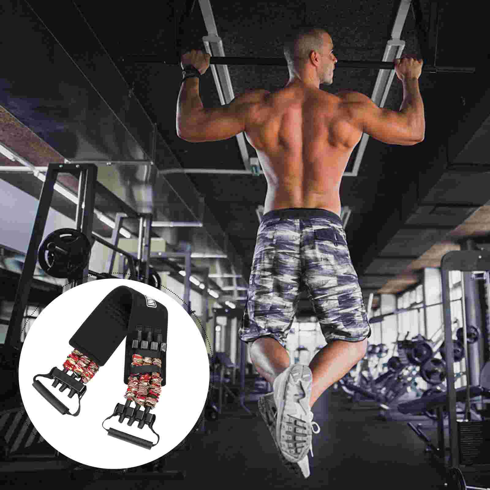 Bench Press Stretcher Chest Expander Bench Press Elastic Resistance Bands