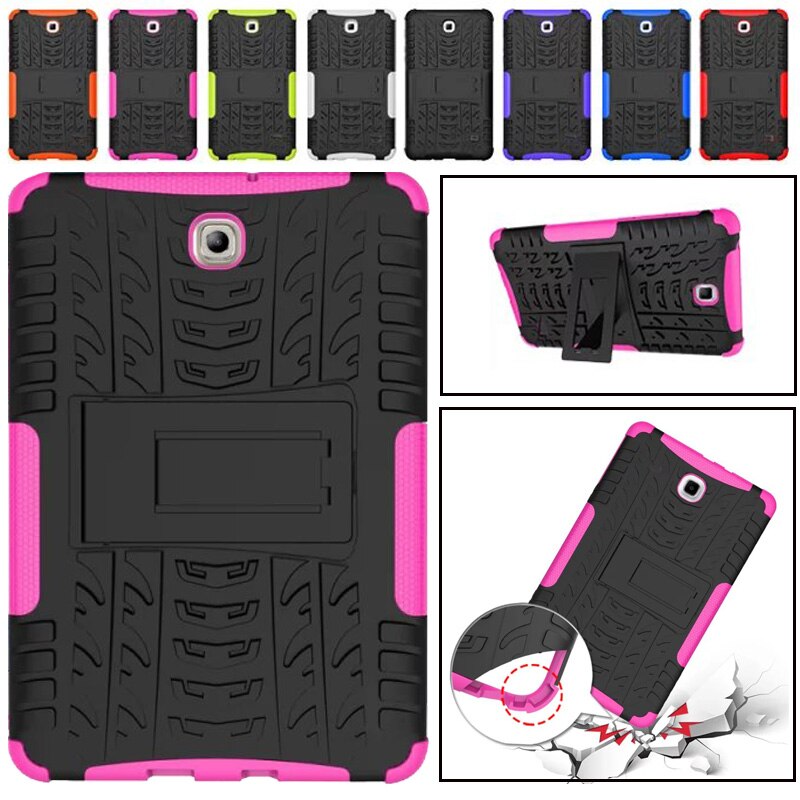 Case for Samsung Galaxy Tab S2 8.0 T710 T715 T713 T719 SM-T715 Heavy Duty Impact Hybrid Armor Kickstand Hard Cover Fundas