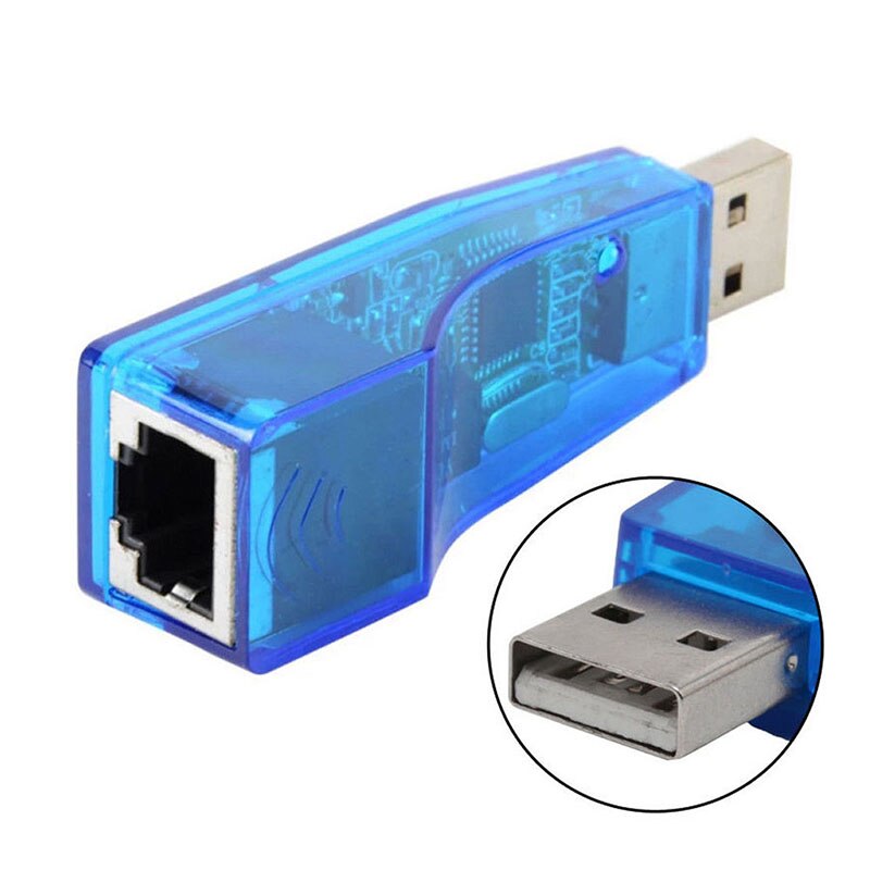 Neue Heiße USB 2.0 Zu LAN RJ45 Ethernet 10/100Mbps Netzwerke Karte Adapter für Win8 PC