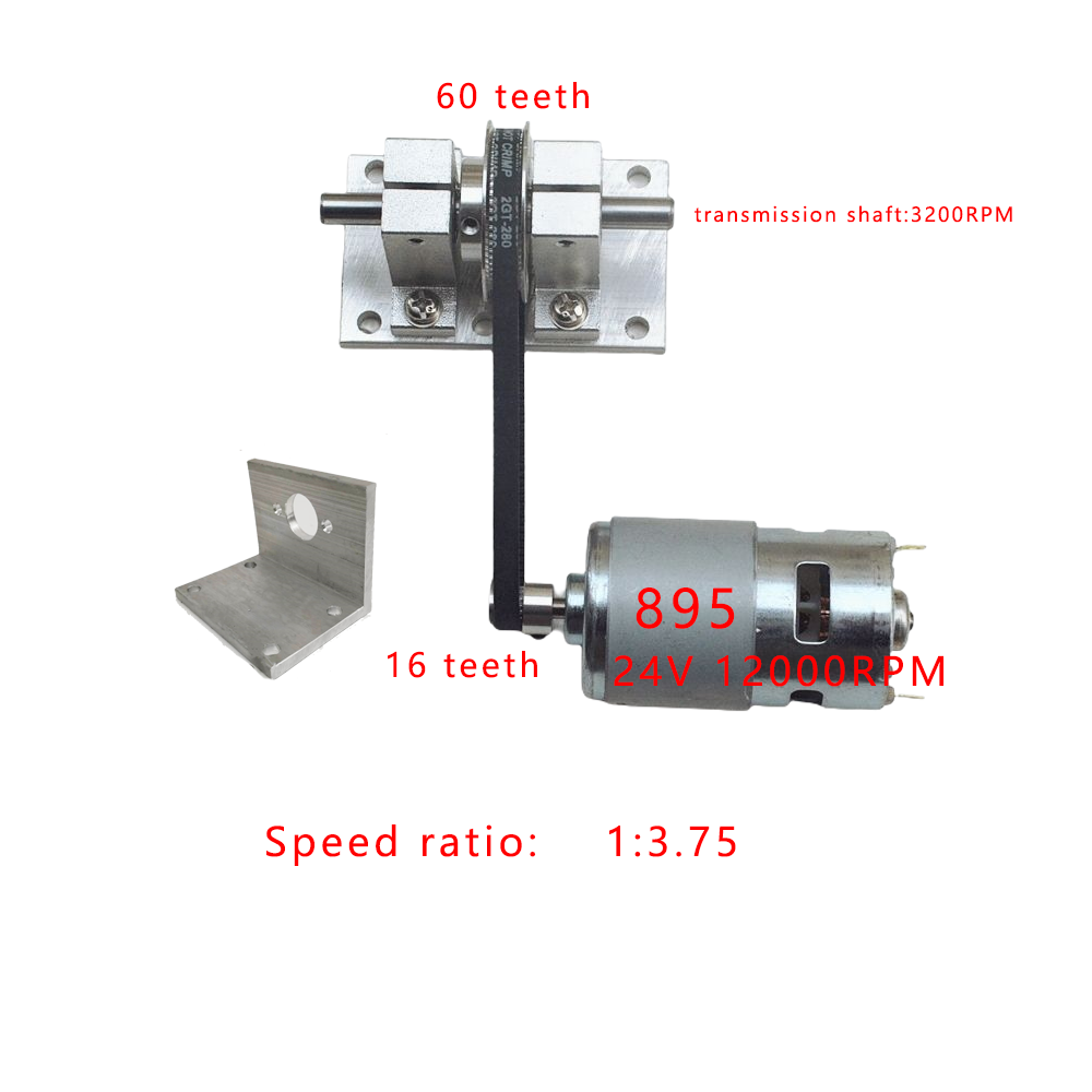 diy spindle assembly, increasing torque, bead machine, table saw, table drill: Red