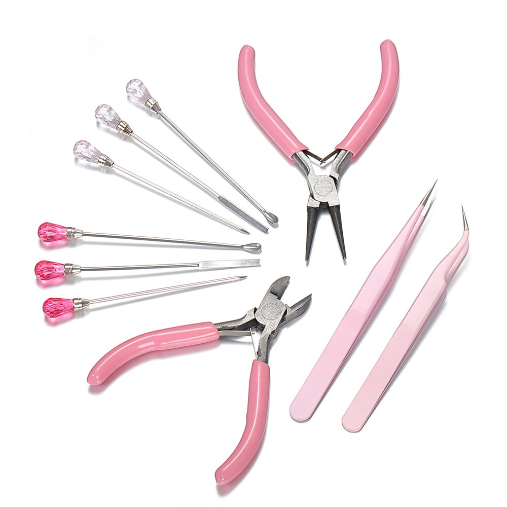 Plier Tools Set for Silicone UV Epoxy Resin Mold Jewelry Making Craft DIY