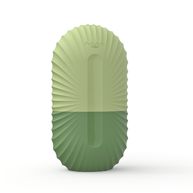 IJsroller voor gezicht en ogen, natuurlijk conditionerende de-puff oogzakken, vermindert migrainepijn, herbruikbare massage siliconen ijsvorm: Emerald