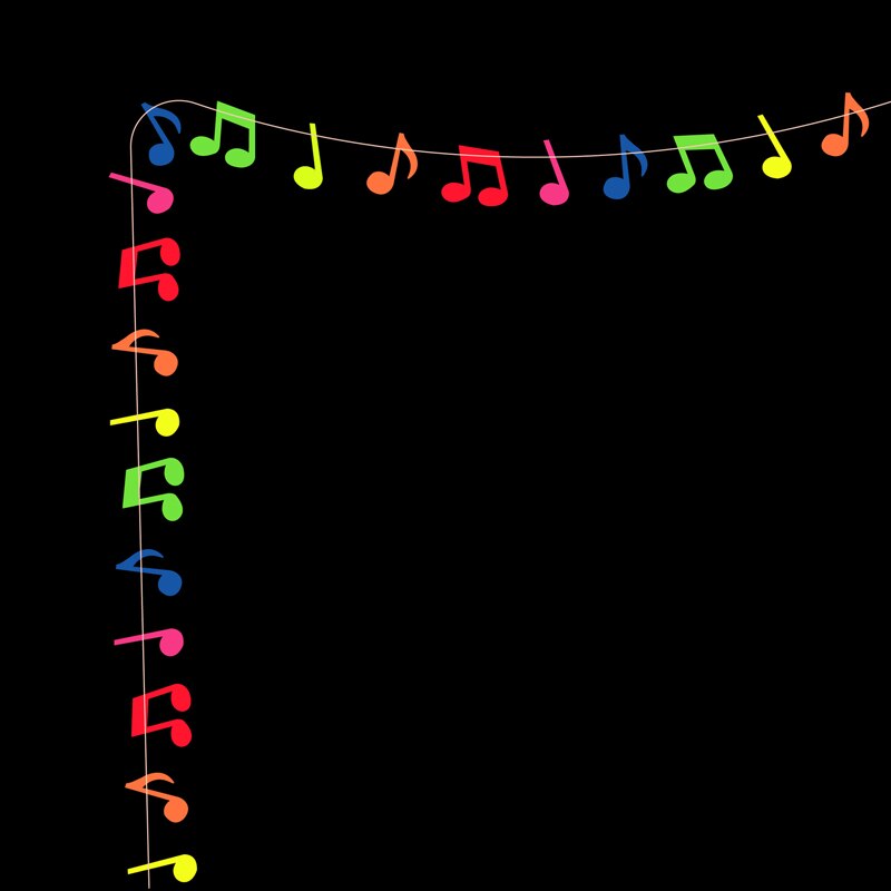UV Glow Party Garlands Luminous Neon Streamer Black Light Reactive Glow in the Dark Kid Birthday Fluorescent Party Wedding Decor: 2