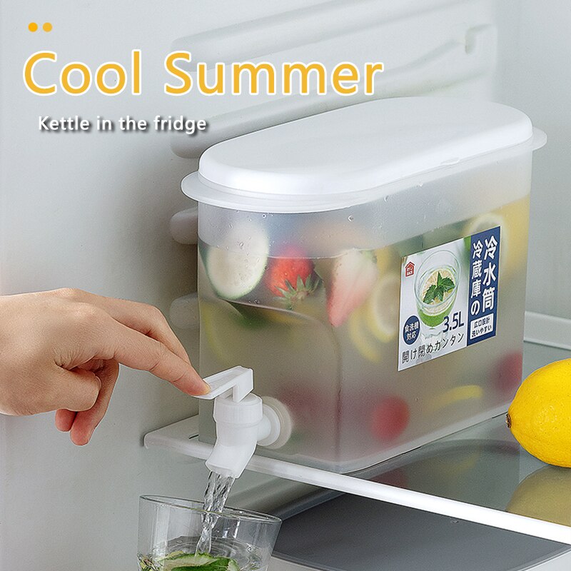 Summer Cold Water Dispenser Drinking Water Dispenser Storage Tanker Pot waterTank for Kitchen refrigerator Home water jug