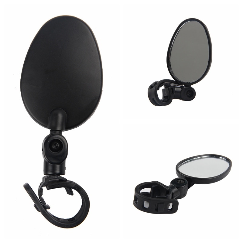 Espejo retrovisor de manillar Universal para bicicleta 360 grados giratorio para bicicleta MTB con cinturón de instalación accesorios de ciclismo