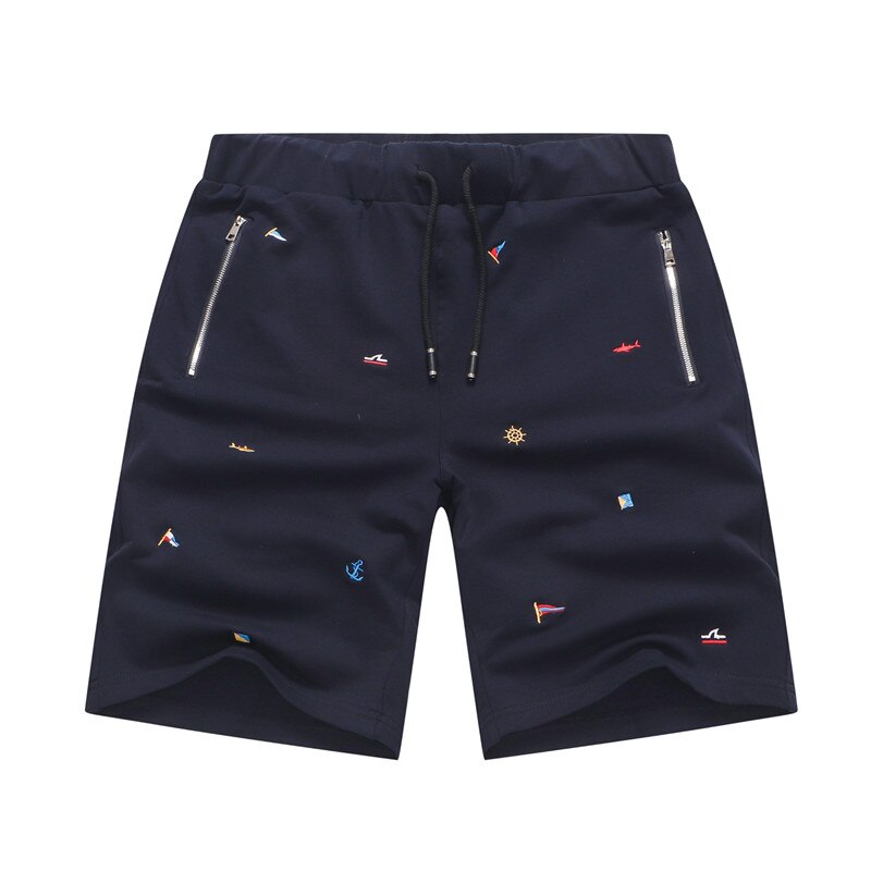 Sommarkläder set herr träningsoverall bomull tvådelade set träningsoveraller make sportkläder märke haj mans t-shirt shorts joggingbyxor