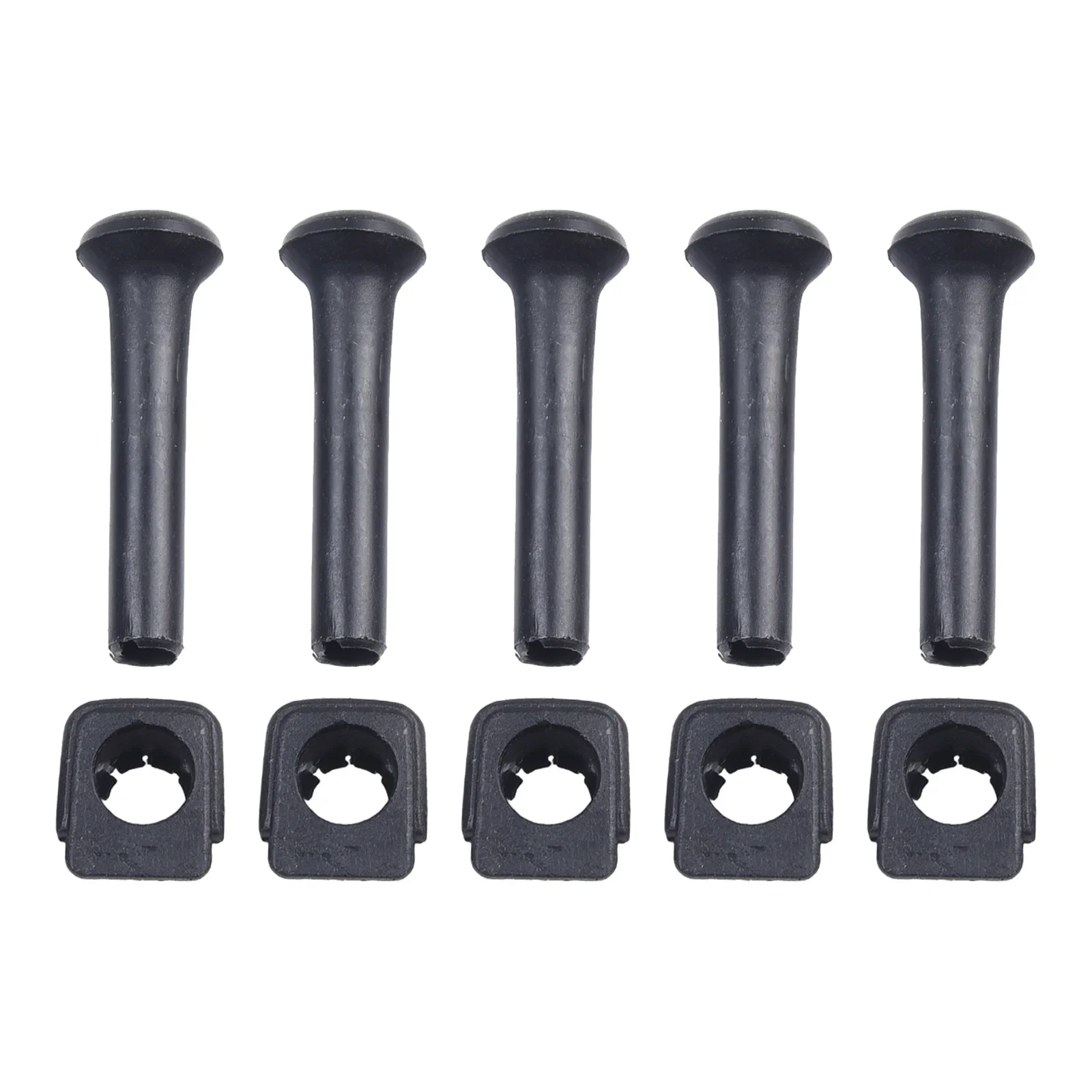 5 Sets Autodeur Veiligheidsslot Knop Basis Vergrendelingsknop Voor Golf Mk2 Mk3 191837187 Vervangingsonderdelen voor interieur
