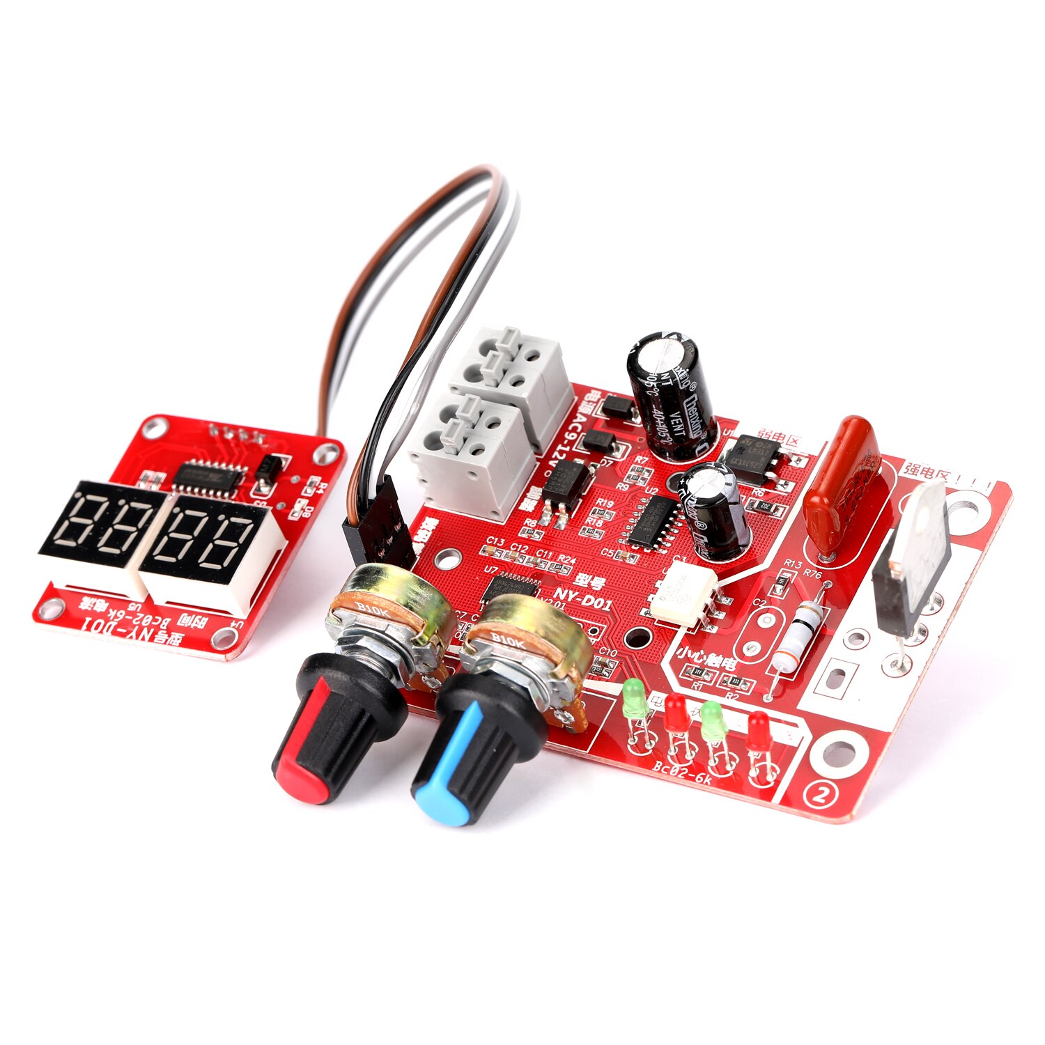 Puntlasmachine diy controller paneel tijd- en stroomregelfunctie met digitaal display
