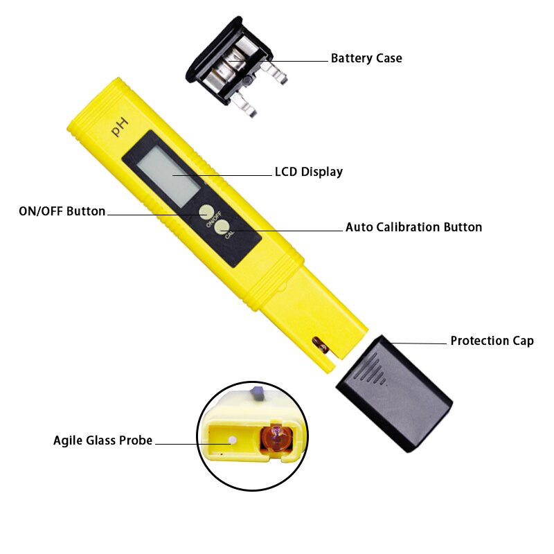 Hoge precisie 0.01 Digitale LCD Aquarium Water Zuur PH meter & TDS Meter Digitale Drinkwater Tester 0 ~ 990ppm 40% Off