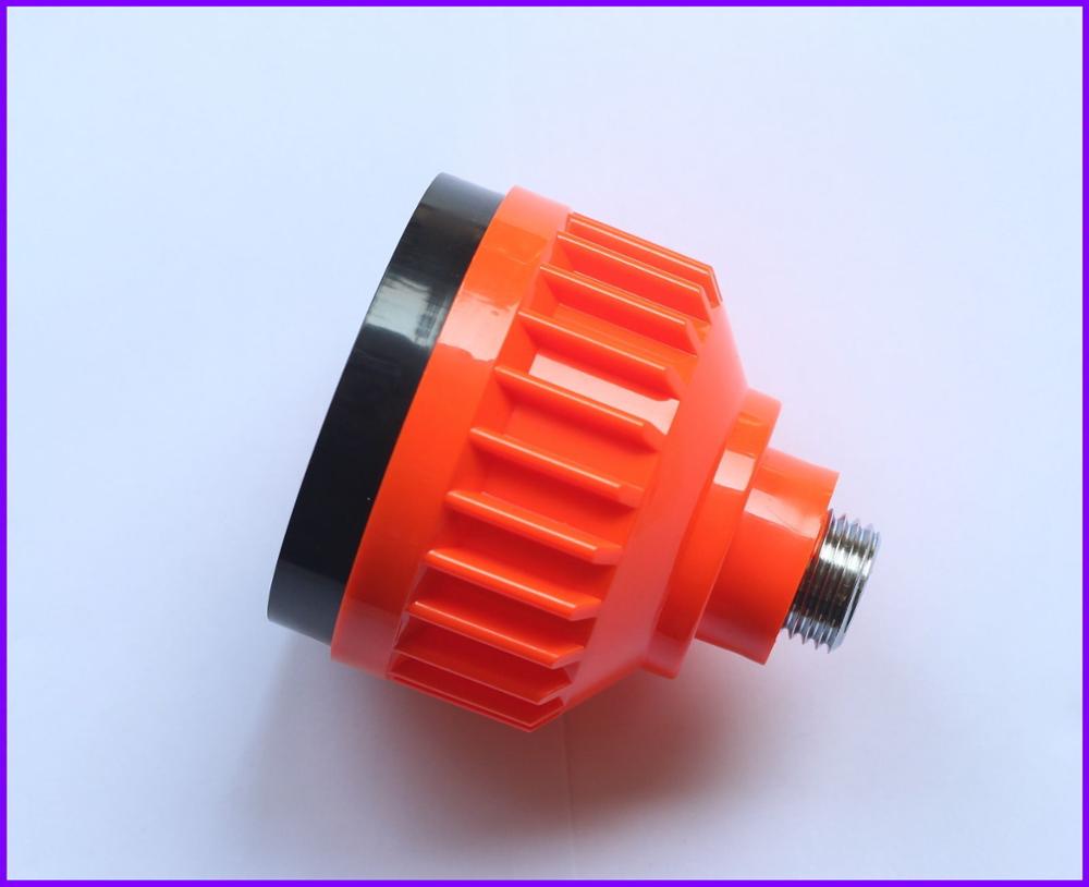 Prisma circular de color rojo para la serie de estación total