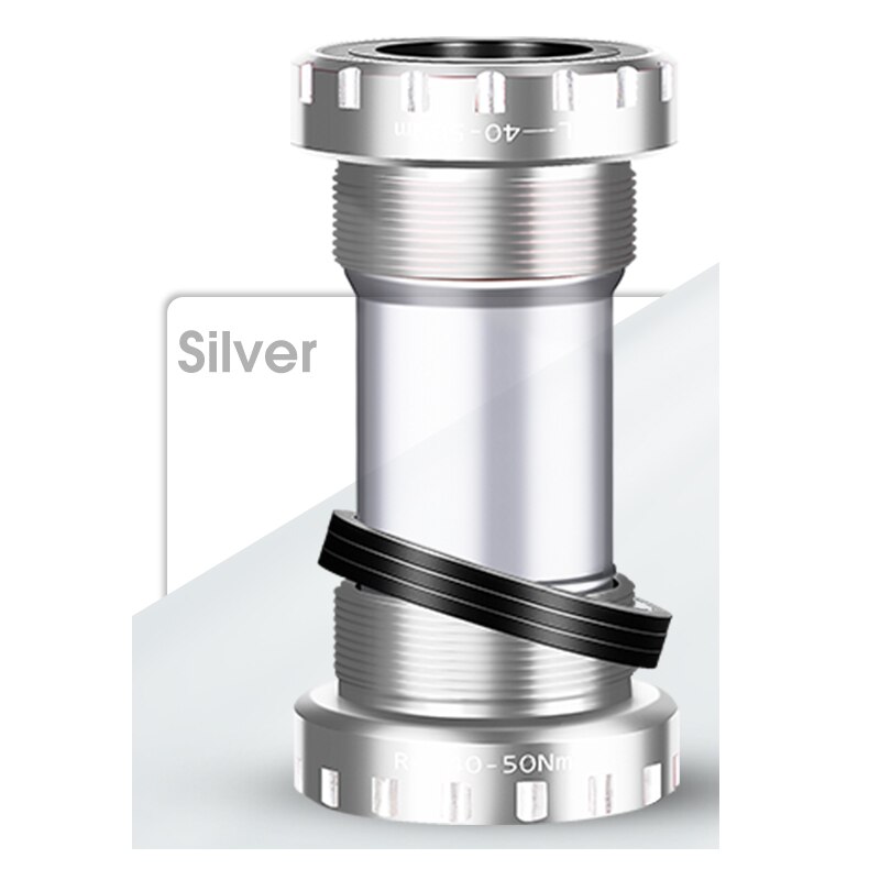 WEST BIKING Bicycle Press fit Bottom Brackets Bike BB Bottom Sealed Bearing Bracket BSA 68/73mm for 24mm Bike Crankset Chainset: Silver