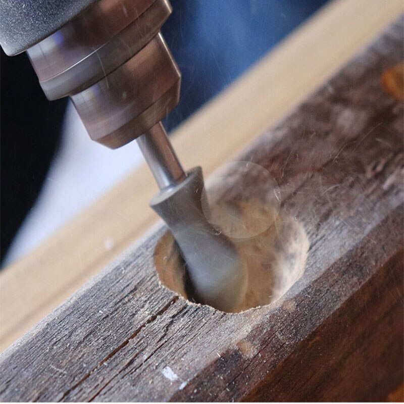 6 Pcs Rotary Rasp High Speed Steel Woodworking Tool Rasp Rotary Files Set 3mm/6mm Shank Diameter For Grinding Carving Head Tool