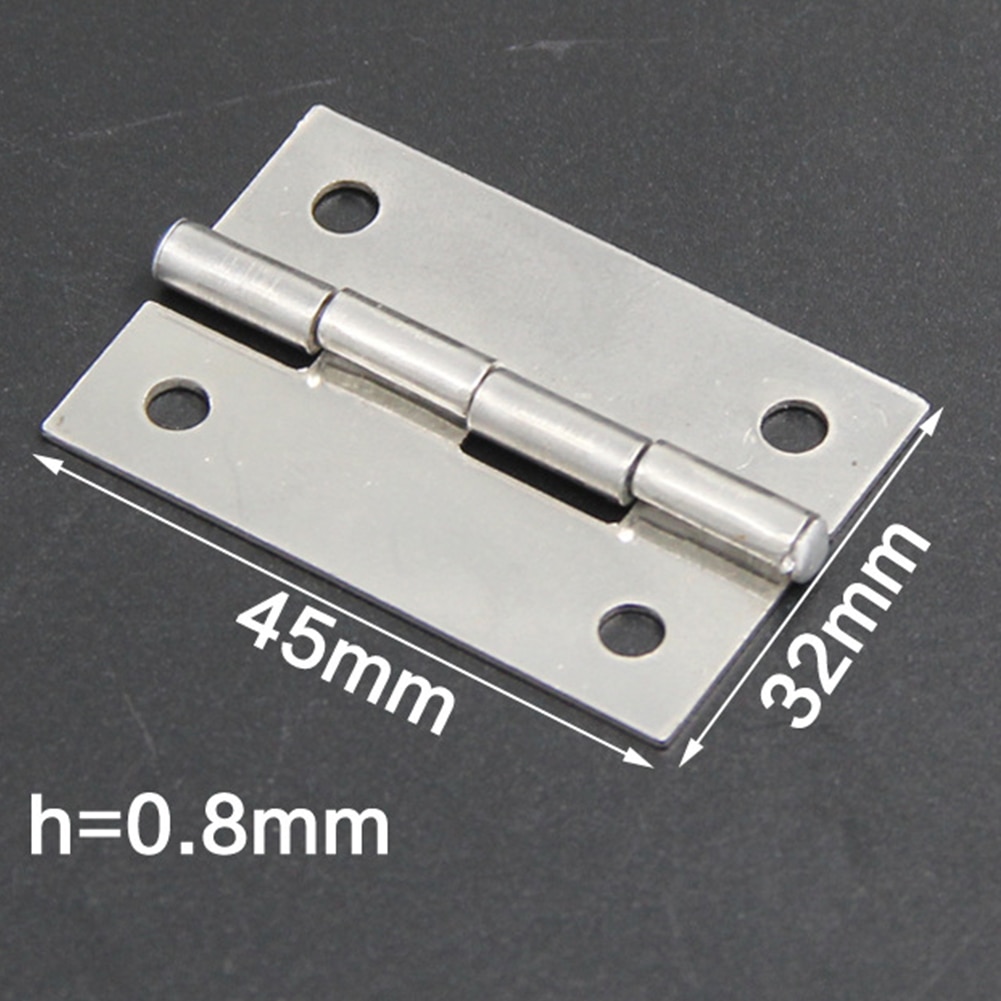 2pcs/set Stainless Steel Hinges for Furniture Flap Hinge Counter Scharnieren Backflap Hinge Bisagra Scharnier 2 3 4 inch Hinge