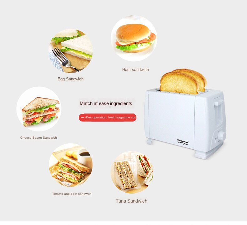 Multi-Function Breakfast Maker Toaster