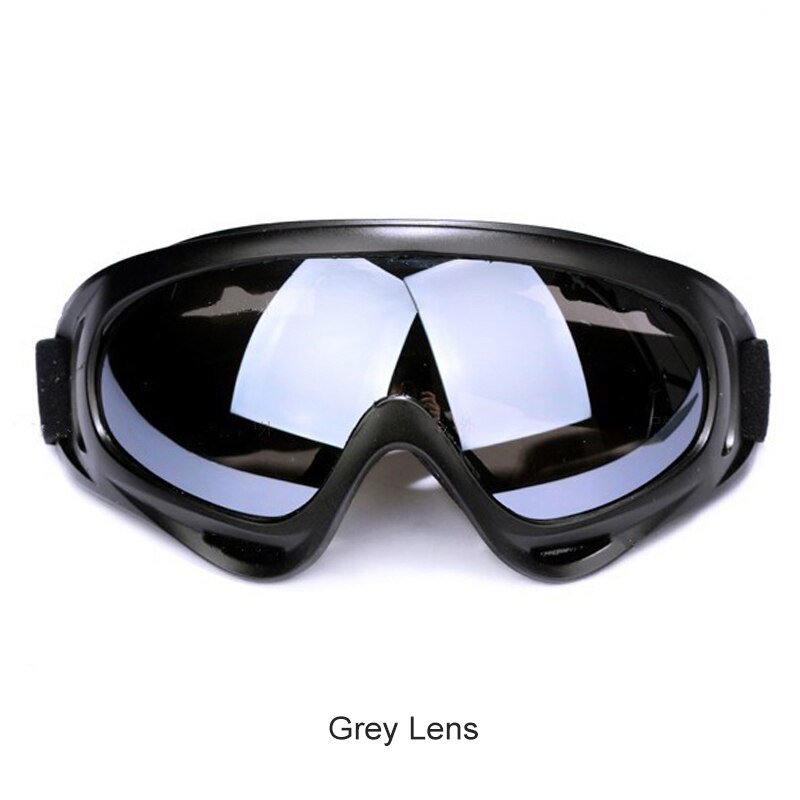 1pc anti-ridse vindtæt udendørs cykelbriller pc-linse store ramme briller udendørs sportsskiløb briller beskyttelsesbriller