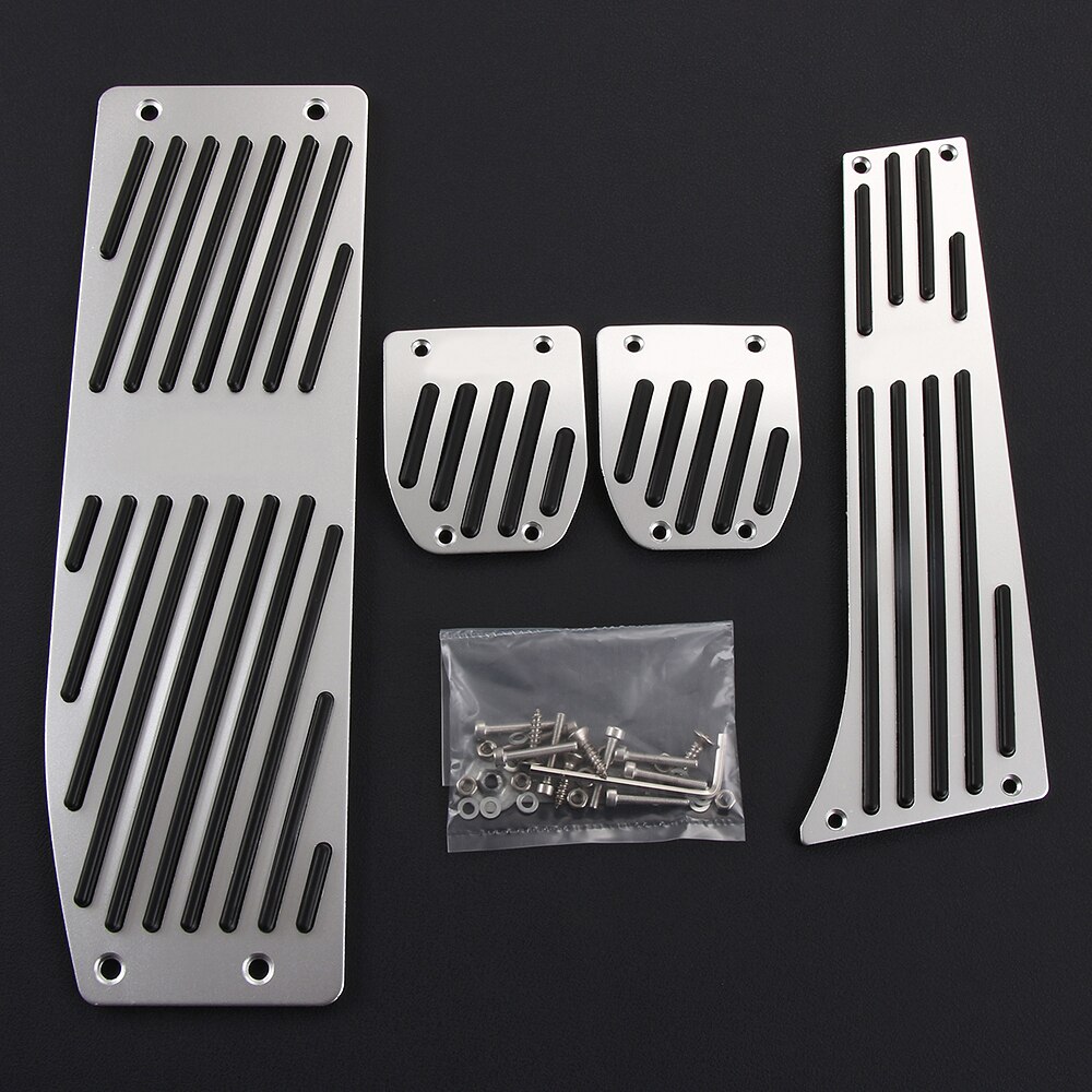 For BMW 3 5 series E30 E32 E34 E36 E38 E39 E46 E87 E90 E91 X5 X3 Z3 Foot Rest Fuel Brake Gas Pedal Pads Covers Car Accessories