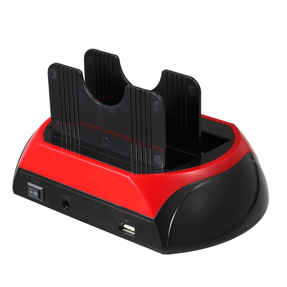 Hdd Docking Station Dual Interne Harde Schijf Docking Station Base Hdd Behuizing Voor 2.5 Inch 3.5 Inch Ide/ sata Usb 2.0