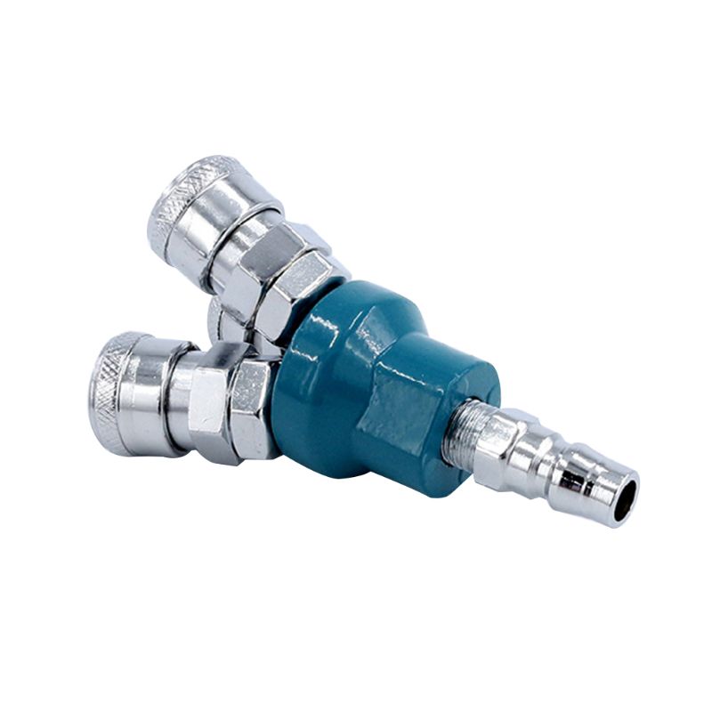 2/3 Way Quick Connector Air Compressor Manifold Multi Hose Coupler Fitting Pneumatic Tools Hardware Accessories: 3 Way