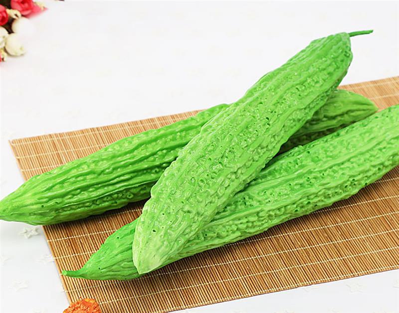 36 Cm Kunstmatige Groente Levensechte Bittere Kalebas Gesimuleerde Groente Prop Photo Prop Simulatie Voedsel Model Decoratie Keuken