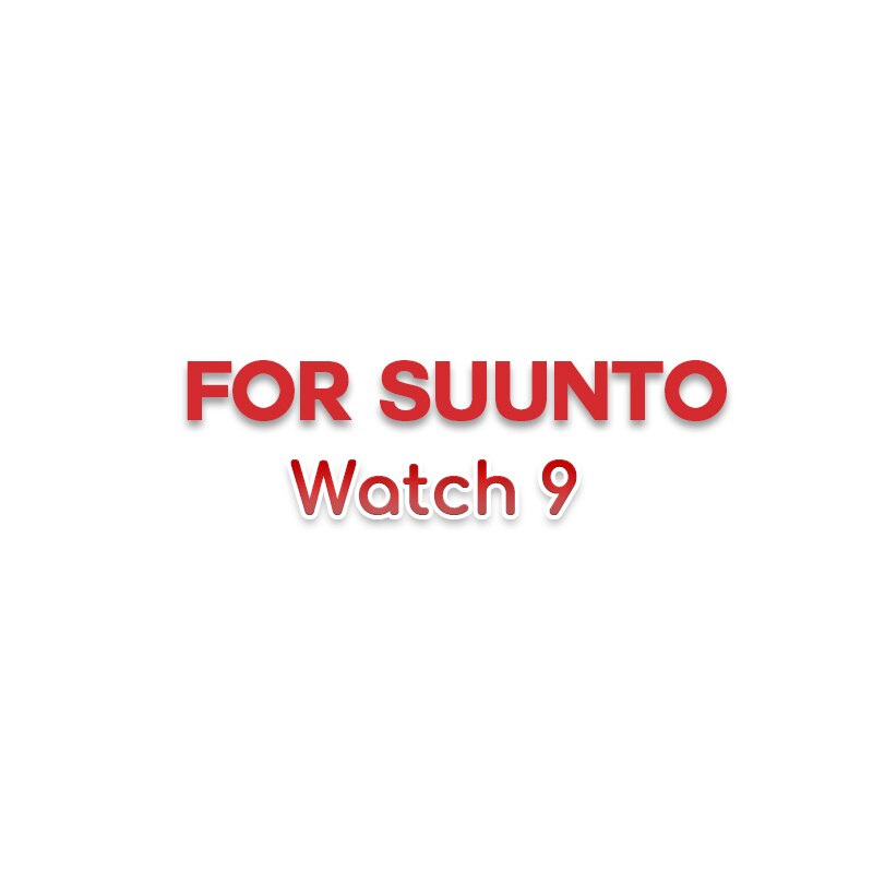 Verre trempé de pour montre connectée Suunto Watch 3 5 7 9, film de protection Transparent, accessoires: Suunto Watch 9 / 1 Pcs