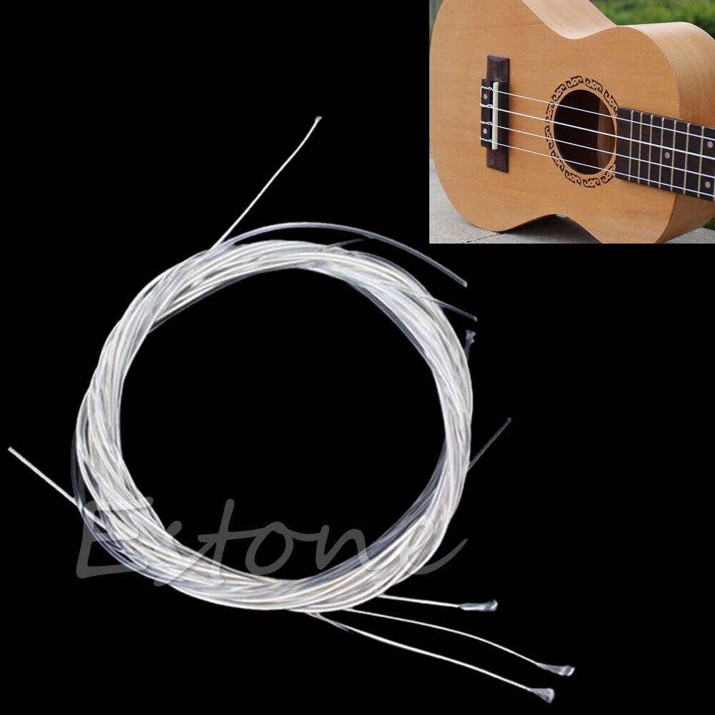 Duurzaam 39 ''Zilver Nylon Snaren Voor Akoestische Klassieke Gitaar Set Van 6 Stuks