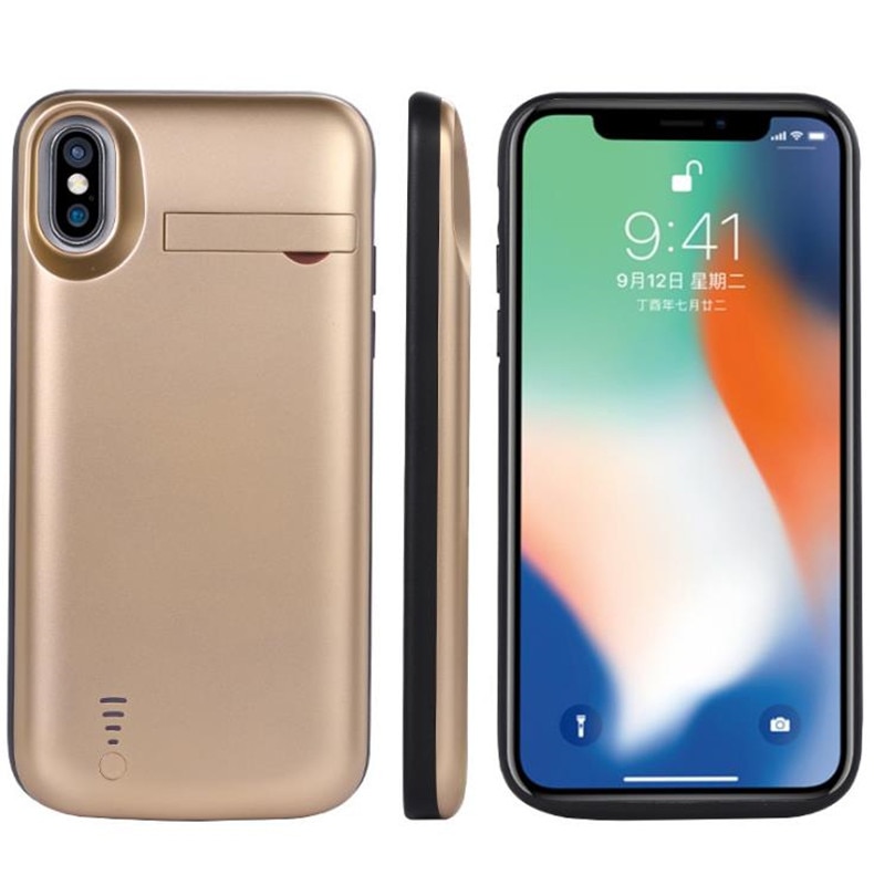 8000mAh Battery Case For iPhone 6 6S 7 8 Plus Backup Power Bank Charging Case For iPhone X 5000mAh Battery Charger Case Cover