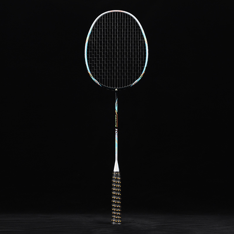 Ultralight 50g 10U Carbon Fiber Badminton Racket Super Lightest Graphite Racquet With String 30LBS Adult -40