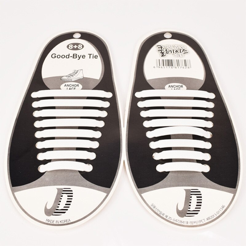 Schoenen accessoires elastische siliconen veters elastische schoenveters luie siliconen veters geen strik rubberen veters