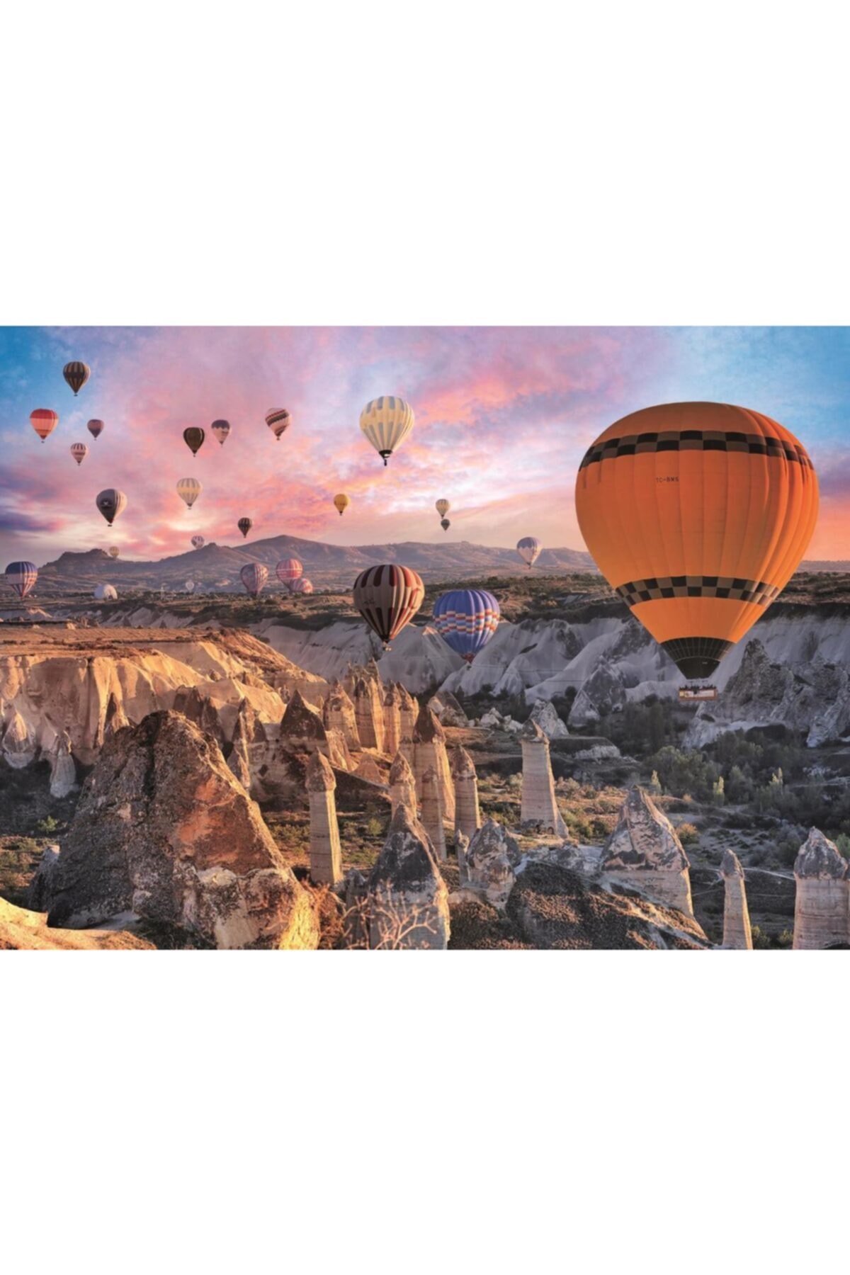 Hete Lucht Ballonnen Over Cappadocia Puzzel 3000 Stuks Turkije Fee Schoorstenen Puzzel Educatief Familie Tijd Hobby