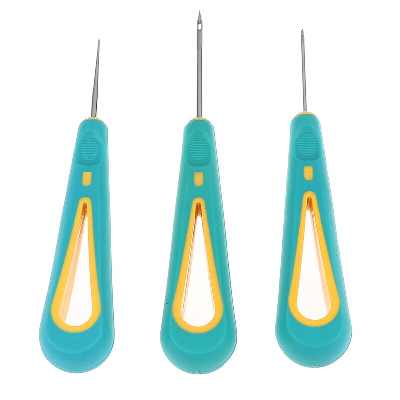 Detachable Repair Leather Shoe Sewing Cobbler Tool Craft Straight Curved and Hole Hook Needle Bodkin Bradawl Piercer Stab Awl