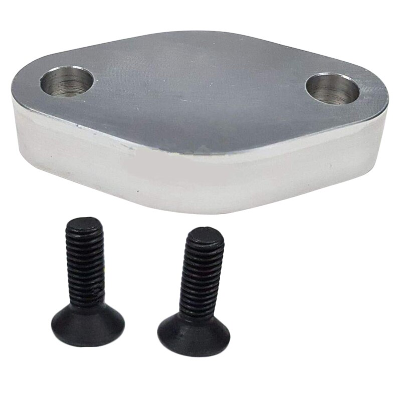 For Ls Egr Delete Intake/Exhaust Block Off Plate Lsx Silverado 4.8L 5.3L 6.0L Lq4