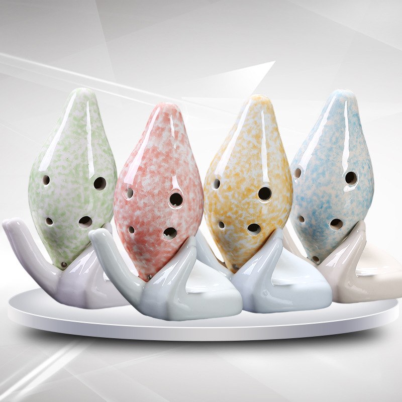 Ocarina Alto 6 Hole Cartoon Ocarina Student School Music Beginner