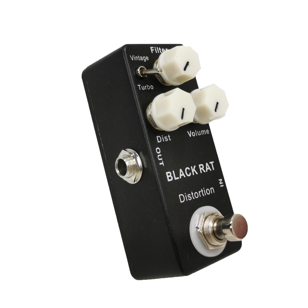 MOSKY Black RAT Distortion Mini Guitar Effect Pedal True Bypass Guitar Parts & Accessories