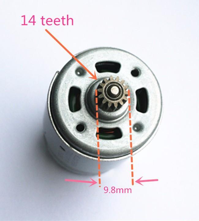 Motor original de 14,4 V, Taladro Inalámbrico de 14 dientes, 629819-4, 629898-2, 629875-4, 629818-6, para MAKITA DF347DWE, DDF343, DF347D, BDF343: Replacement