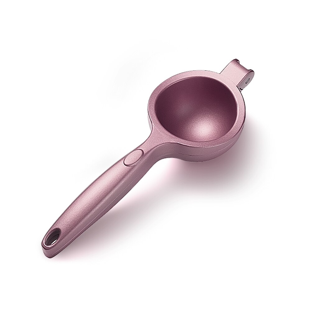 Manuell sitruspresser hånd oransje presser sitron frukt juicer sitrus pressemaskin sink legering kjøkken tilbehør til hjemmet: Rosa