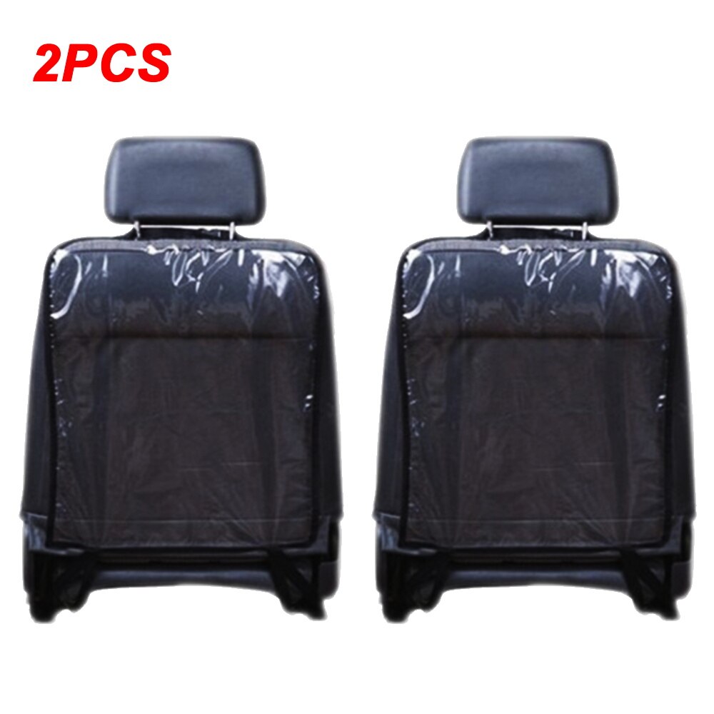 2PCS Car Seat Protector Back Rear Seat Cover For Kids Children Baby Kick Mat From Mud Dirt Clean Automobile Kicking Mat: Default Title