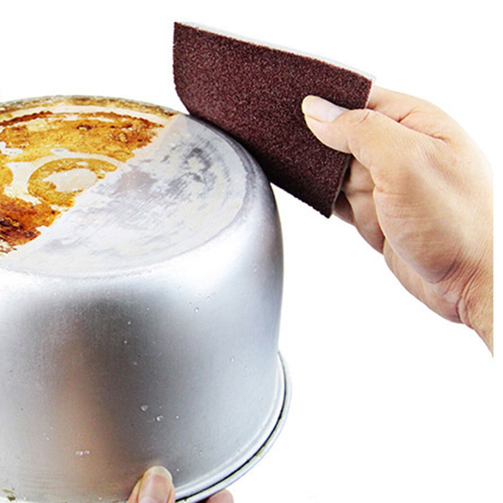 Brosse magique de nettoyage, effaceur de Carborundum, pour enlever la rouille, détartrage, pour Pot de cuisine